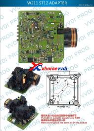 Vvdi Prog Read Benz W211 With Vvdi Prog Eis Ezs Adapter Benz Adapter Car Ecu