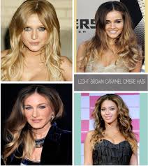 Caramel highlights are also great for fall or winter and tend to look more natural on very dark hair. The Beauty That Lies In Light Brown Caramel Ombre Hair Ombre Hair