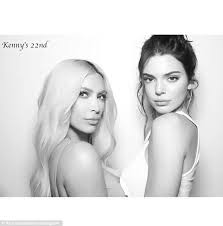 Black And White Photo Booth Kardashians Kim Kardashian Plants A Smooch On Husband Kanye West In Photo Booth Kendall Jenner Photos Kardashian Photos Kendall Jenner