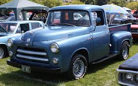 Image result for Rackham Blue 1955 Dodge Truck