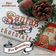 Vintage christmas candy bar wrappers. Free Printable Christmas Chocolate Bar Wrappers Edible Crafts