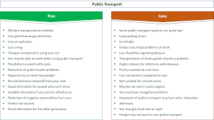 Cats offers exclusive benefits to older riders including. 31 Major Pros Cons Of Public Transportation E C