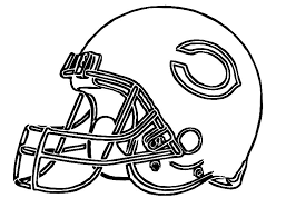 Pictures Football Helmet Chicago Bears Coloring Pages Football Coloring Pages Bear Coloring Pages Coloring Pages For Boys