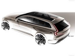 Volvo Estate Concept 2014 Sketch Volvo Car Design Volvo Estate