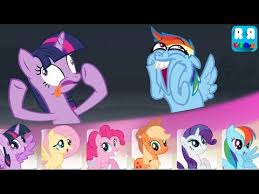 Use their epic abilities to bring the colors back to the world! Video My Little Pony Rainbow Runners