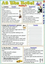 At The Hotel Worksheet Free Esl Printable Worksheets Made By Teachers Learn English Teaching English English Language Teaching