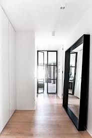 Schwarz Und Weiss Im Flur Flur Minimalism Interior Inneneinrichtung Flur Wohnung