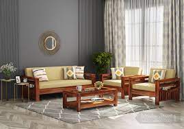 You can choose the sofa sets from all the sofa sets online in india. Buy Sereta Wooden Sofa Set Honey Finish Online In India Wooden Street