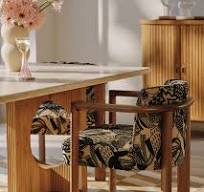 Elliot Dining Table, Travertine