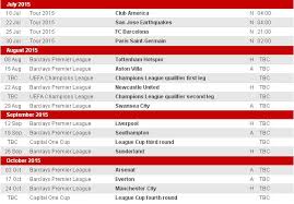 Arsenal aston villa brighton & hove albion burnley chelsea crystal palace everton fulham leeds united leicester city liverpool manchester city manchester united newcastle united sheffield united southampton tottenham hotspur west. Manchester United Fixtures 2015 16 Season Zulpeas