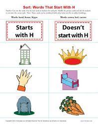 Maybe you would like to learn more about one of these? Words Starting With H Beginning Consonant Worksheets