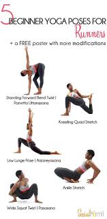 Beginner Yoga Poses For Runners These Yoga Poses Are Great For Stretching And Cooling Down Your Yoga For Beginners Yoga Poses For Beginners Easy Yoga Workouts