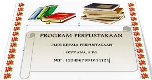 Contoh katalog buku perpustakaan format word. Download Program Kerja Perpustakaan 2019 Untuk Sd Smp Sma Smk Info Pendidikan Terbaru