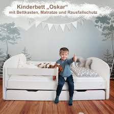 Zunächst möchten wir auch auf die. Alcube Kinderbett In Weiss Mit Rausfallschutz Schublade Lattenost Un 208 05
