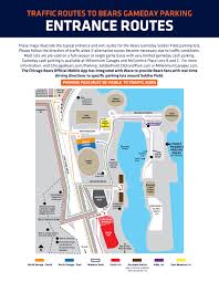 Parking Transportation Guide Chicago Bears Official Website