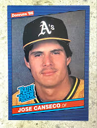 Jose canseco baseball card value. Jose Canseco 1986 Donruss Oakland Athletics Baseball Rated Rookie Card Kbk Sports