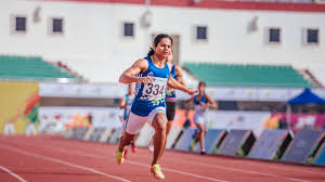 Dutee Chand marks return to track with 100m title at Indian GP