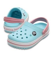 Kinder lieben die knalligen farben und das angenehme tragegefühl. Crocs Kids Crocband Clog Eisblau Weiss Kinder Alpinstore