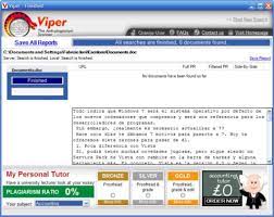 Hace mucho tiempo, los estudiantes no parecen saber si el papel que presentaron contenía contenido plagiado. Viper Descargar