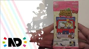 Cards are sold in blind booster packs of six cards in north america and three cards elsewhere. Unboxing Animal Crossing Sanrio Collab Amiibo Cards Youtube
