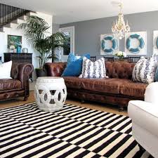 Does Navy Blue And Grey Work With A Chocolate Brown Sectional Weddingbee Boards Leather Couches Living Room Brown Living Room Brown Sofa Living Room
