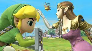 new smash bros wii u hd screenshots toon link and princess zelda smash bros wii princess zelda smash bros