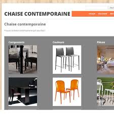 Incarnez le style décoratif à votre pièce de vie !!! Chaise Contemporaine Home Facebook