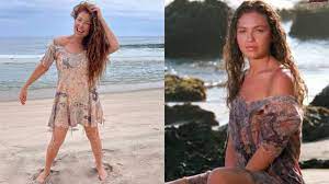 Thalía recreó a “Marimar” 28 años después con el vestido original que usó  en Televisa - Infobae