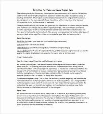 Customizable Birth Plan Template Free Editable Pin On Business Plan Template For Startups