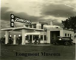 johnson s corner this gas station used to sit at the corner of main and ken pratt blvd it is now located south of the pros longmont old gas stations colorado johnson s corner this gas station used