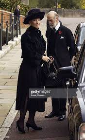 Prince And Princess Michael Of Kent Attend The Funeral Of Princess Prince And Princess Funeral Kent