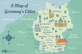 The map shows germany and neighboring countries with international borders, the national capital map of germany. Germany Guide Planning Your Trip
