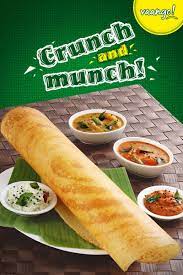 plain dosa has a special place in our hearts for it was our first south indian meal paperdosa v indian food recipes food poster design south indian food