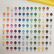 Crayola Supertips Color Chart Best Picture Of Chart
