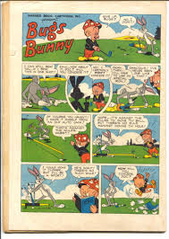 Standing a scintillating three foot two, the heartthrob of the hoops: Bugs Bunny Comic Abebooks