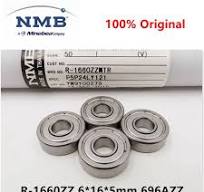 20pcs/100pcs NMB high speed bearing R-1660ZZ 6*16*5mm 696AZZ precision  miniature ball bearings 1660 696 6x16x5 mm - AliExpress