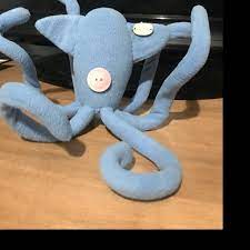 Octopus Plush Squid Plush Coraline Blue Octopus Coraline Etsy Coraline Coraline Toys Octopus Plush