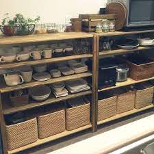 おしゃれな食器収納で かさばる食器類もスタイリッシュに収納したい yahoo beauty kucheneinrichtung kuche selber bauen muji haus