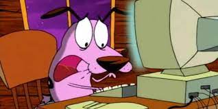 Courage the cowardly dog computer