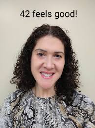 I said that I was going to be...