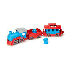 Train Blue Other Walmart Com Toy Trains Set Green Toys Toy Train
