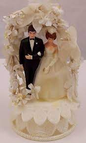 Vintage Wilton 43 Wedding Cake Topper W 82 Bride Groom Under Arch Wedding Cake Toppers Wedding Cakes Groom Wedding Cakes