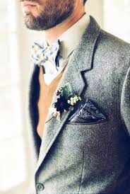Grey check suits make you look bold and stylish. 25 Dapper Gents Style Inspiration For Grooms