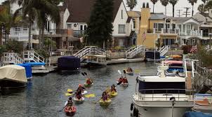 Dozens of boats adorned in christmas lights glided around the canals of naples as hundreds of families lined the neighborhoods overlooking the water for the annual parade saturday. Naples California Dreamland Of Southern California California Beaches