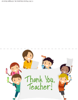 Give your child's teacher something they actually want! Free Printable Teacher Appreciation Week Thank You Cards Familyeducation
