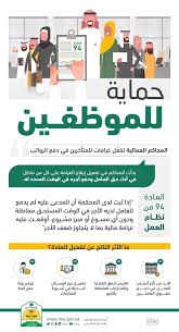 وزارة العدل On Twitter حماية للموظفين المحاكم العمالية تفعل غرامات للمتأخرين في دفع الرواتب