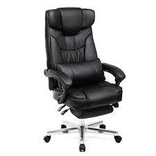 Chrome finish economical chair with teardrop footrest.; Songmics Ergonomic Office Chair Executive Gaming Swivel Chair With Foldable Headrest And Pull Ou Reclining Office Chair Restoration Hardware Chair Office Chair