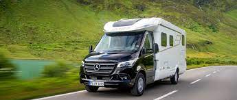 Camper vans or just campers allow their owners to make automobile trips for different distances, living in the vehicle itself. Mercedes Benz Sprinter And Hymer Camper Vans