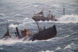 A 51 Courlis Ship Paintings Fishing Boats Boat