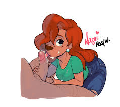 Roxanne Caught Staring- Goofy Movie Rule 34